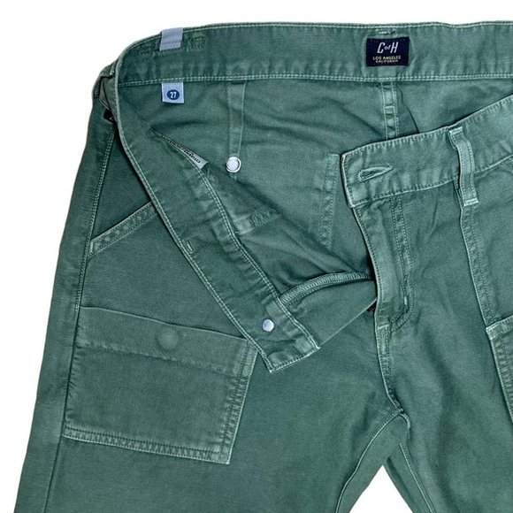 Citizens of Humanity Green Leah Cargo Pants - Picture 4 of 4